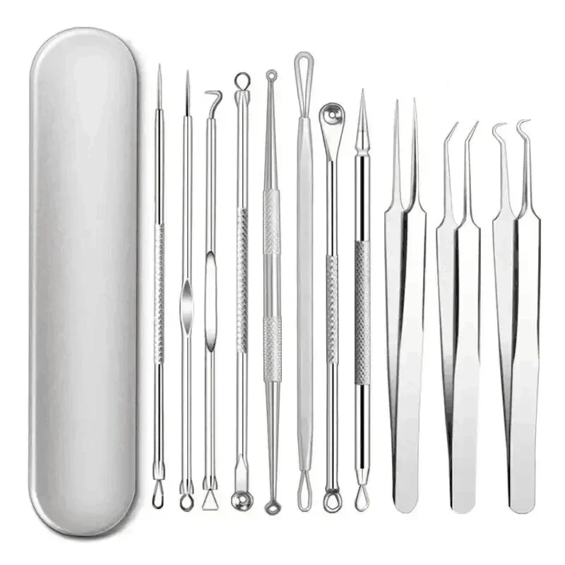 Hair Care Tools - 4-11Pcs Ingrown Hair Tweezers Acne Blackhead