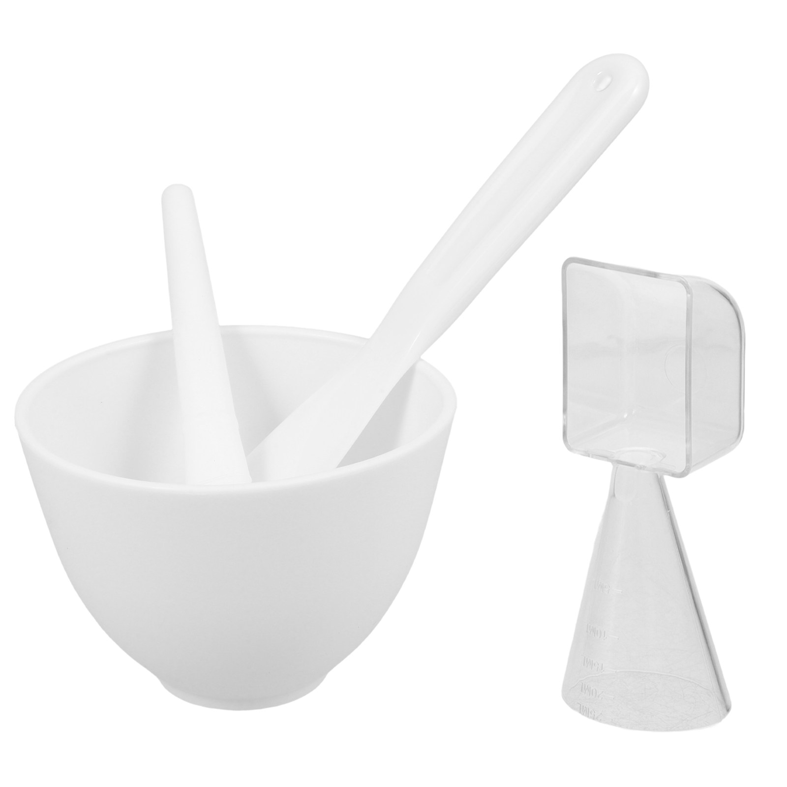 Hair Care Tools - 1Set Mask Mixing Bowl Silicone Facial