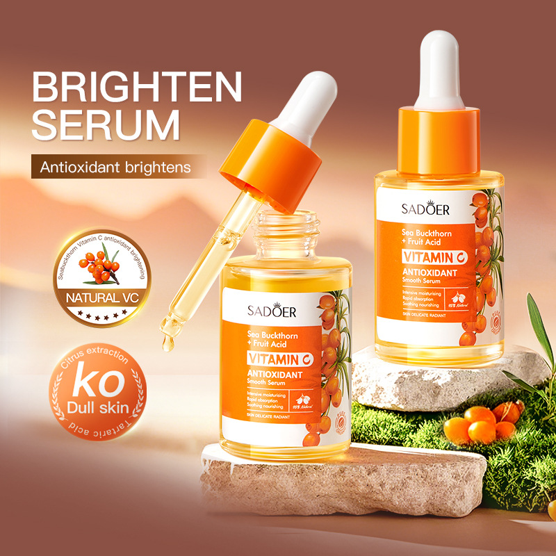 Silk Press Serum - SADOER Sea Buckthorn Vitamin C Facial