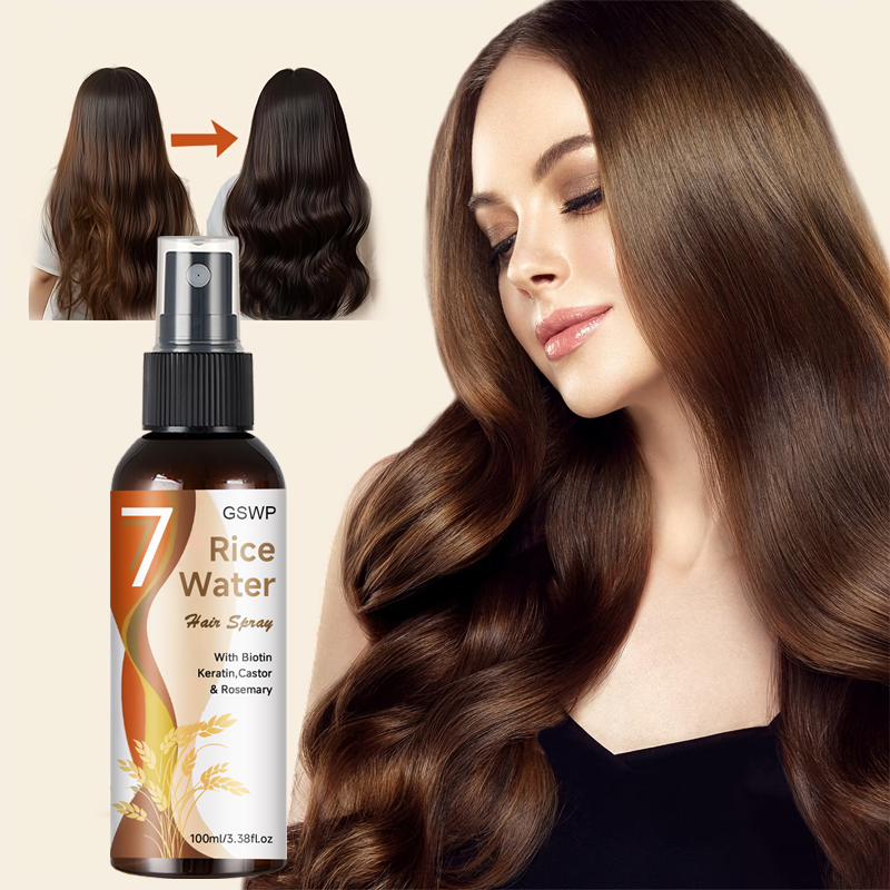 Hair Care With Rice Water - GSWP Rice Water Hair Spray，Containing Rice