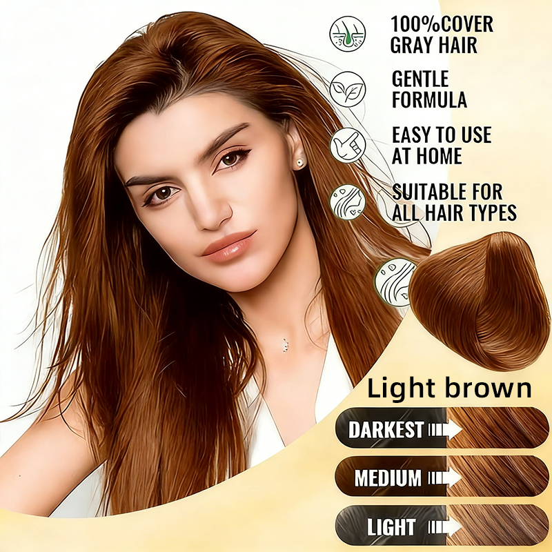 YUITIKUE Light Brown Hair Dye  - Hair Care Step reseña y precio