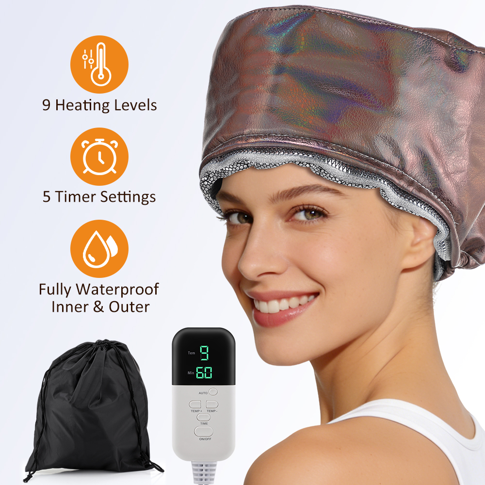 Thermal Cap Hair Steamer 10 Le - Hair Care Salon reseña y precio