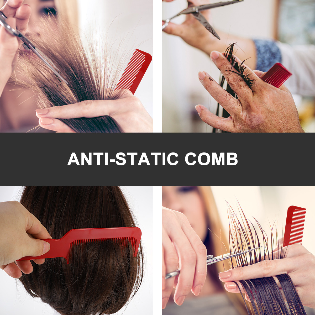 3Pcs Static-Resistant Hair Com - Hair Care Salon reseña y precio