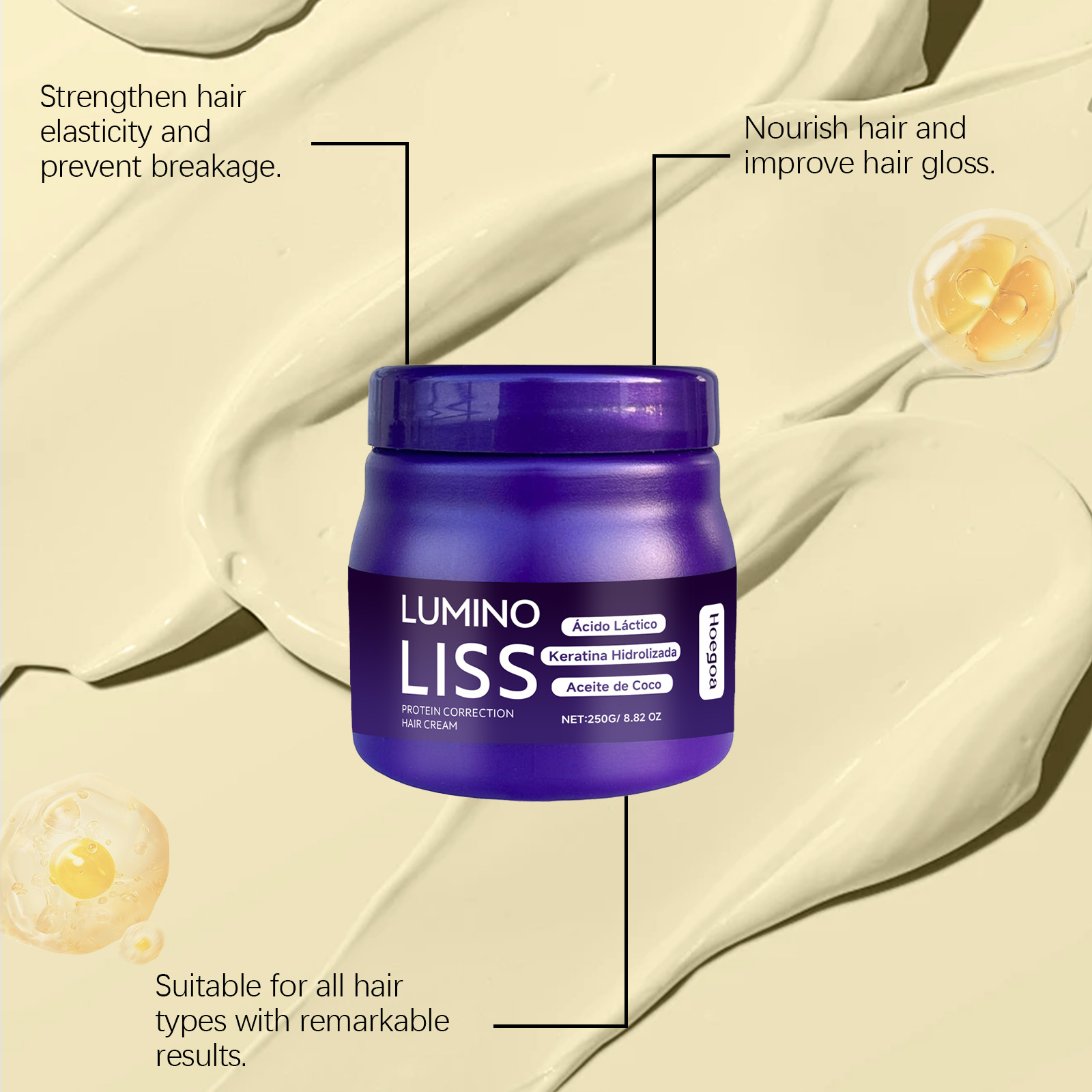 Protein Correction Hair Cream  - Deep Conditioner Mask reseña y precio