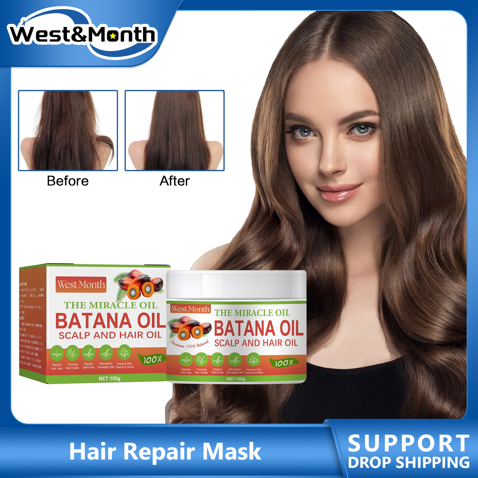 Batana Oil Hair Mask Repair Dr - Hair Care Garnier reseña y precio