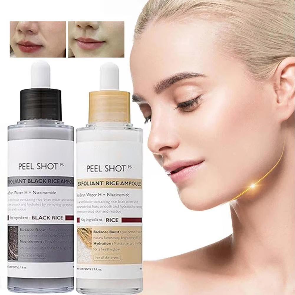 Rice Exfoliating Serum Facial  - Silk Press Serum reseña y precio