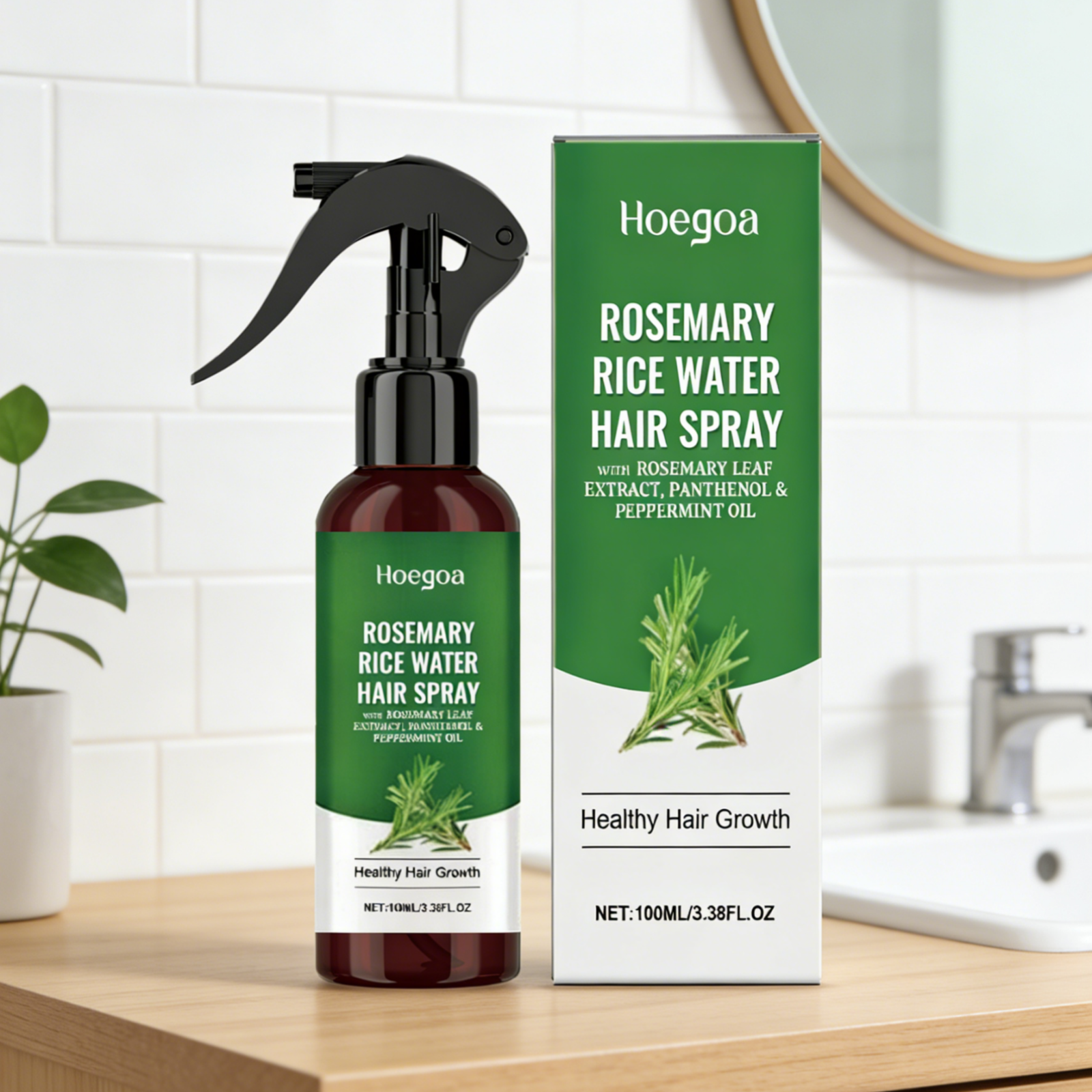 Hoegoa Rosemary Rice Water Hai - Hair Care With Rice Water reseña y precio