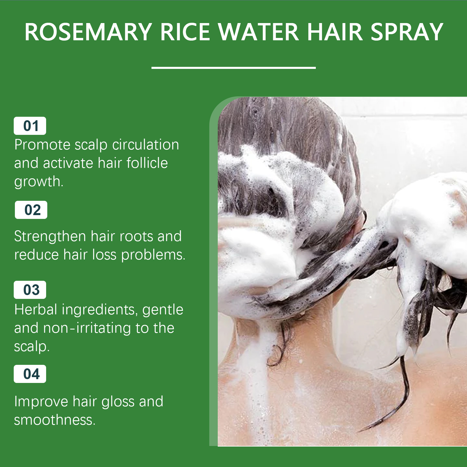 Rosemary Rice Water Hair Spray - Hair Care With Rice Water reseña y precio