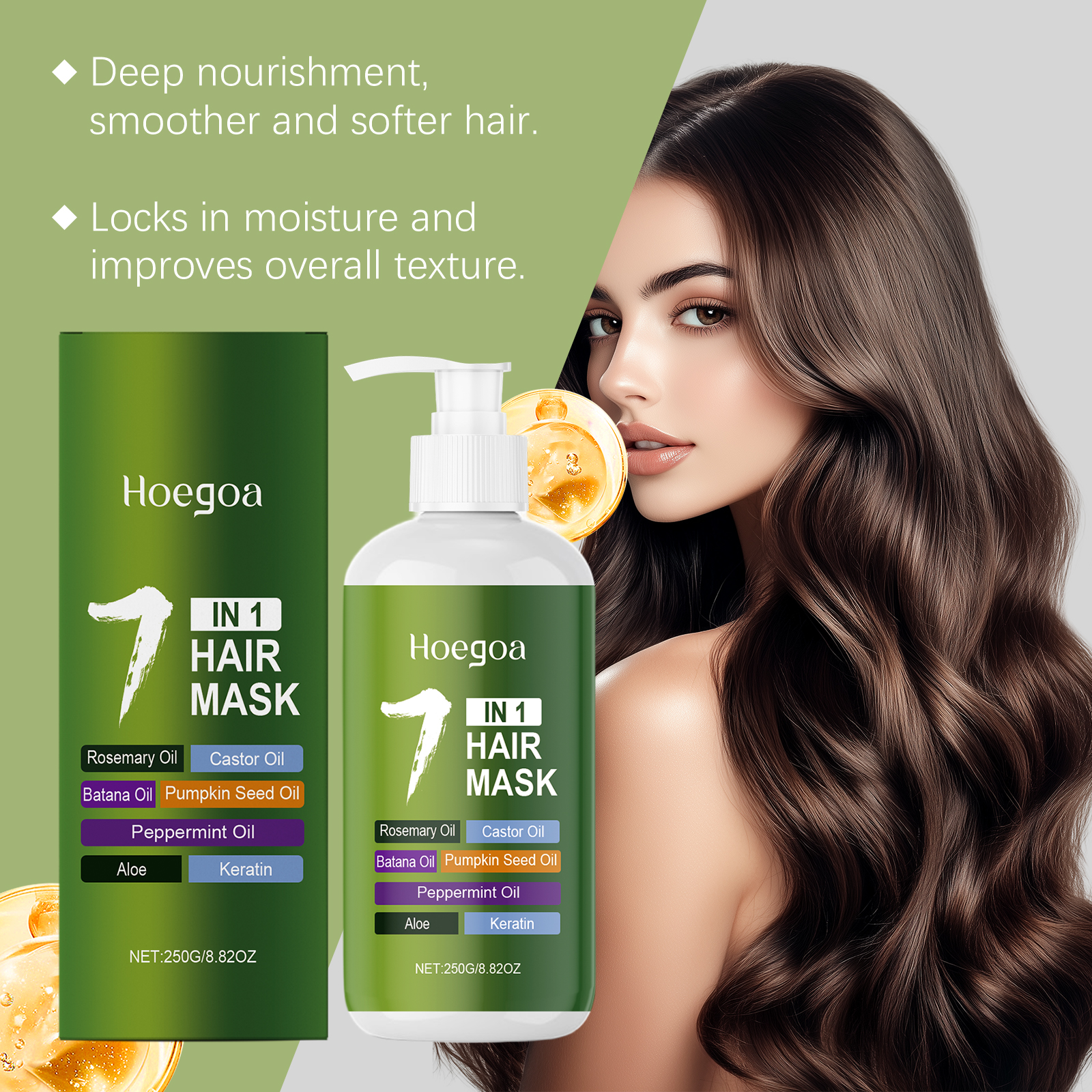 Hair Mask7In1 Smoothing Hair M - Deep Conditioner Mask reseña y precio