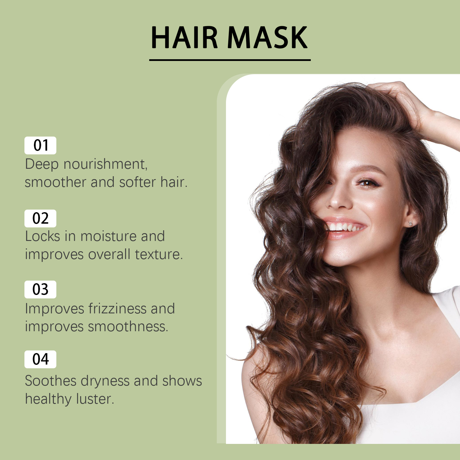 Hair Mask7In1 Smoothing Hair M - Deep Conditioner Mask reseña y precio