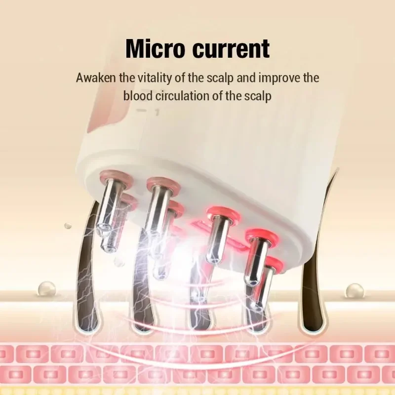 Microcurrent Head Scalp Massag - Hair Care Essence reseña y precio