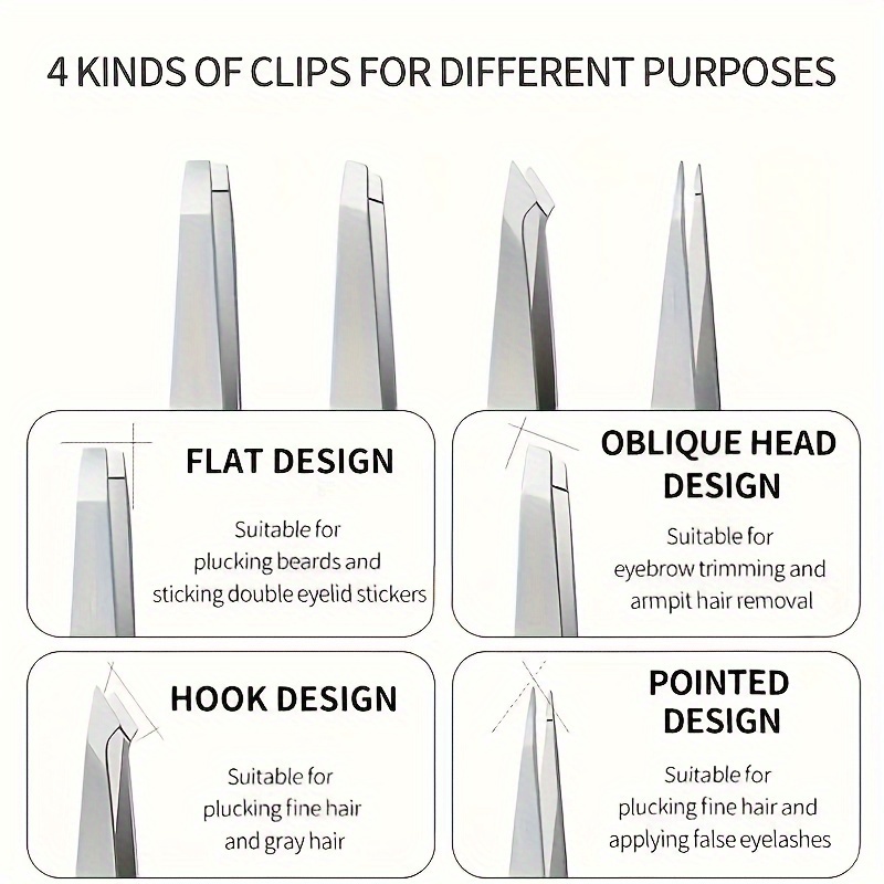4-Piece Professional Eyebrow H - Hair Care Tools reseña y precio