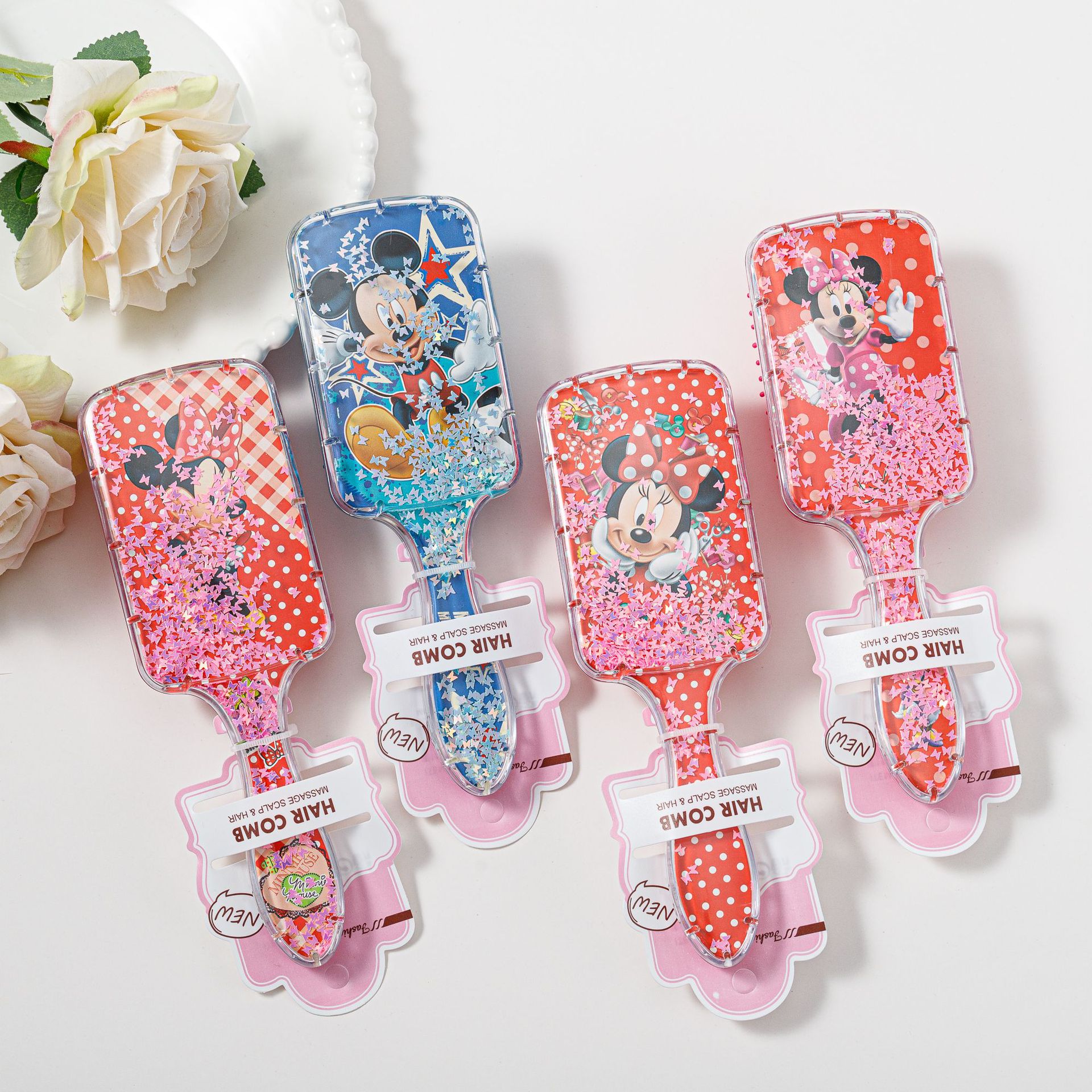 Frozen Elsa Minnie Mickey Mous - Hair Care Tools reseña y precio
