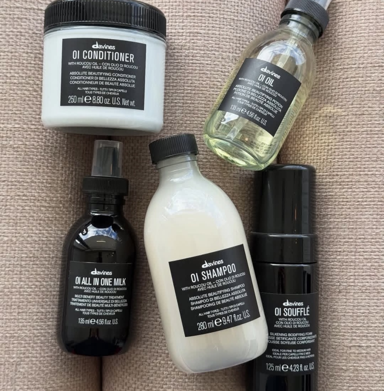 Davines OI Hair Shampoo Condit - Hair Care Salon reseña y precio
