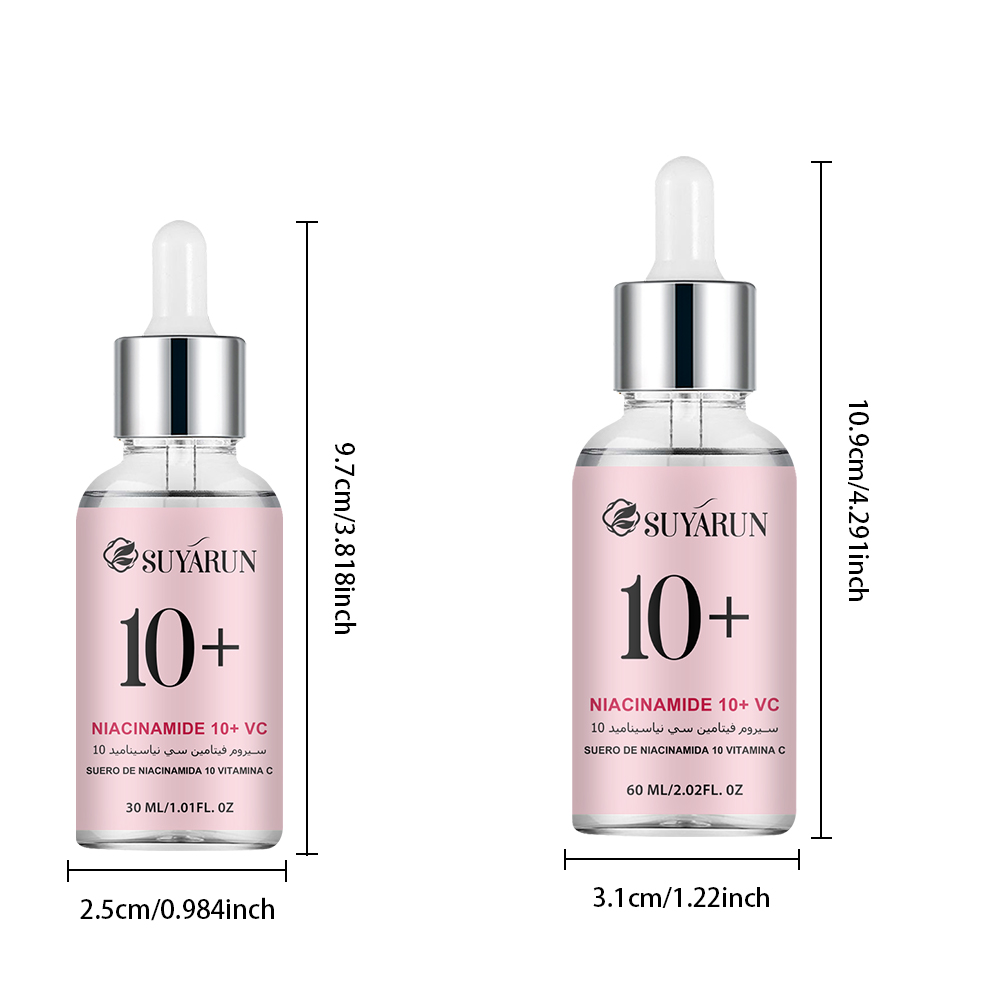 SUYARUN Niacinamide + Vitamin  - Silk Press Serum reseña y precio