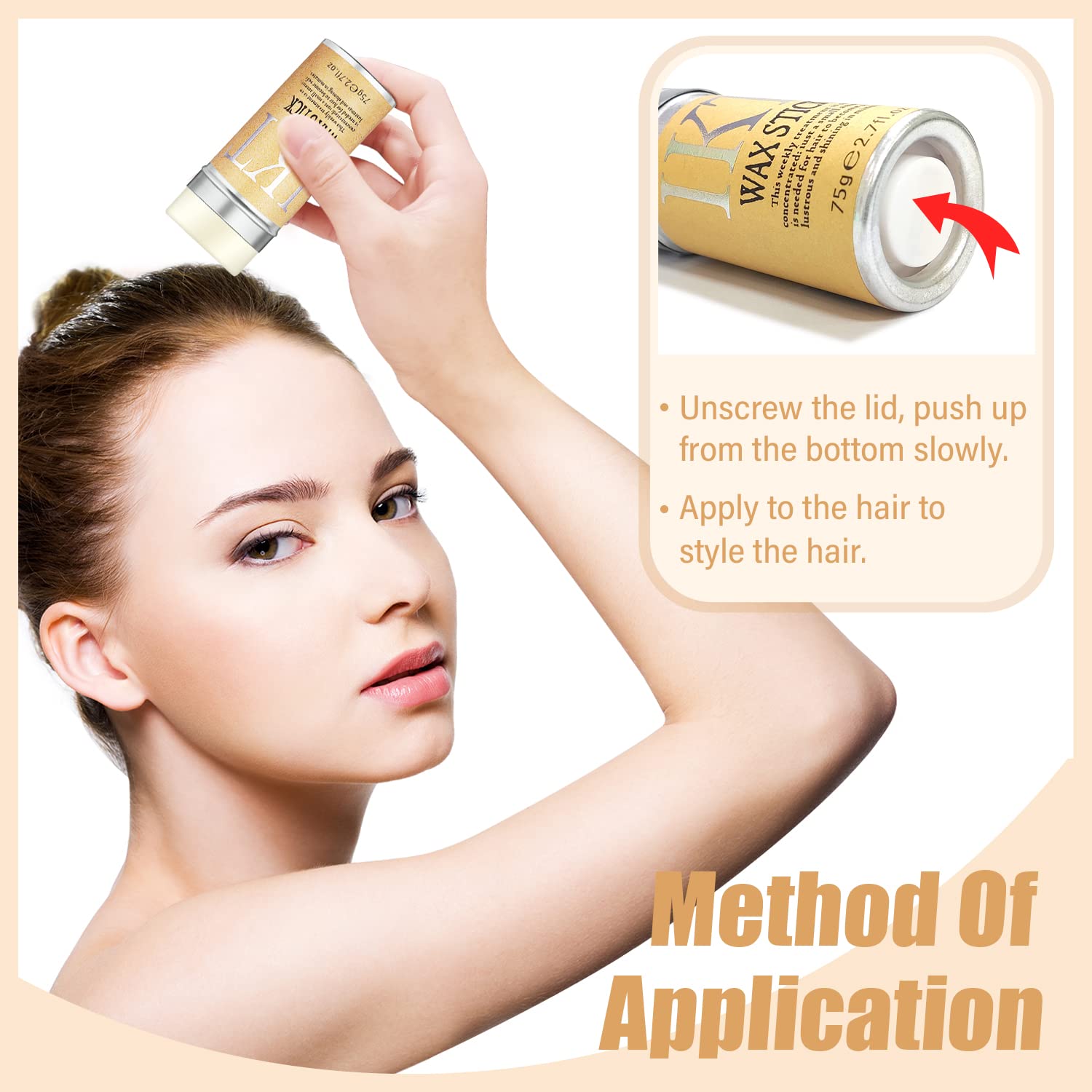 Hair Wax Stick for Wigs, Edge  - Hair Care Garnier reseña y precio
