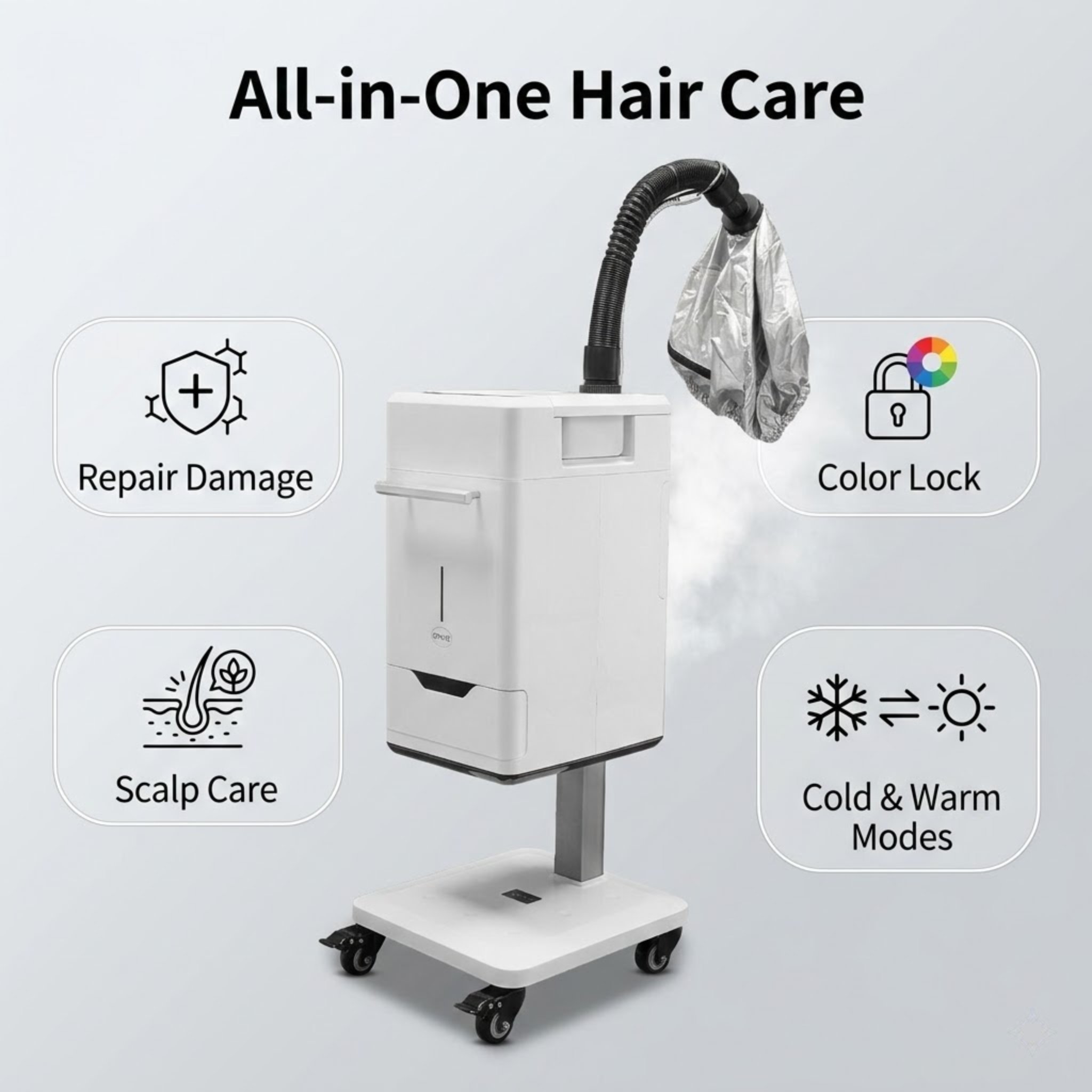 Nano Hair Steamer Machine Home - Hair Care Salon reseña y precio