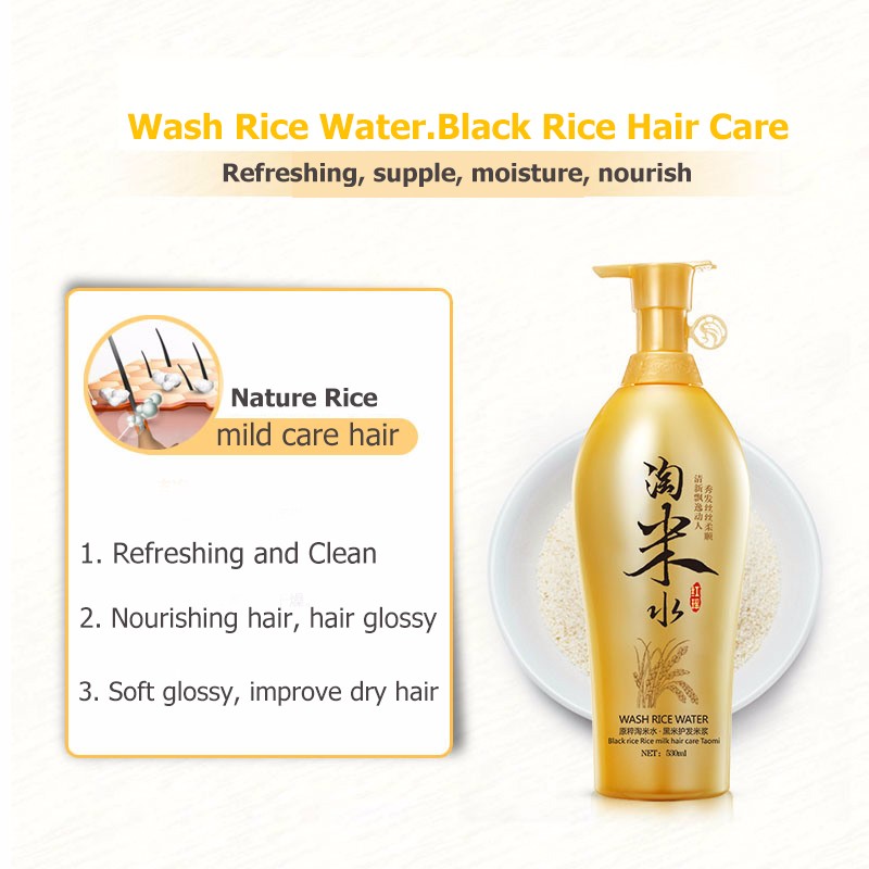 BIOAQUA Tradition Wash Rice Wa - Hair Care With Rice Water reseña y precio