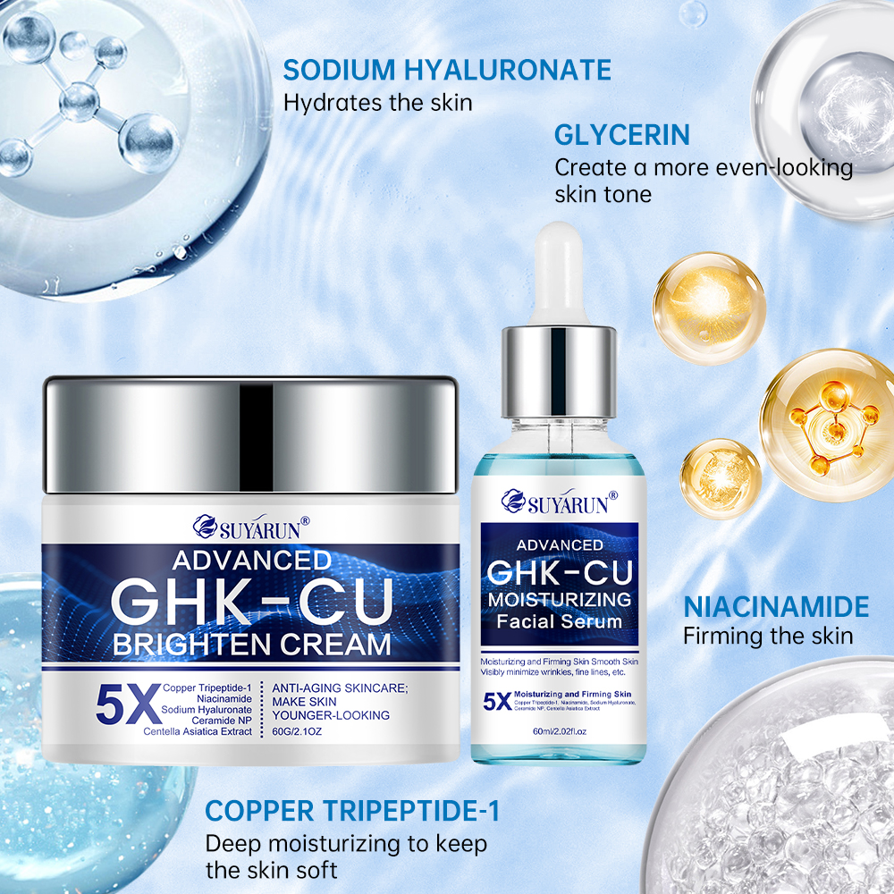SUYARUN GHK-CU Cream & Serum - - Silk Press Serum reseña y precio