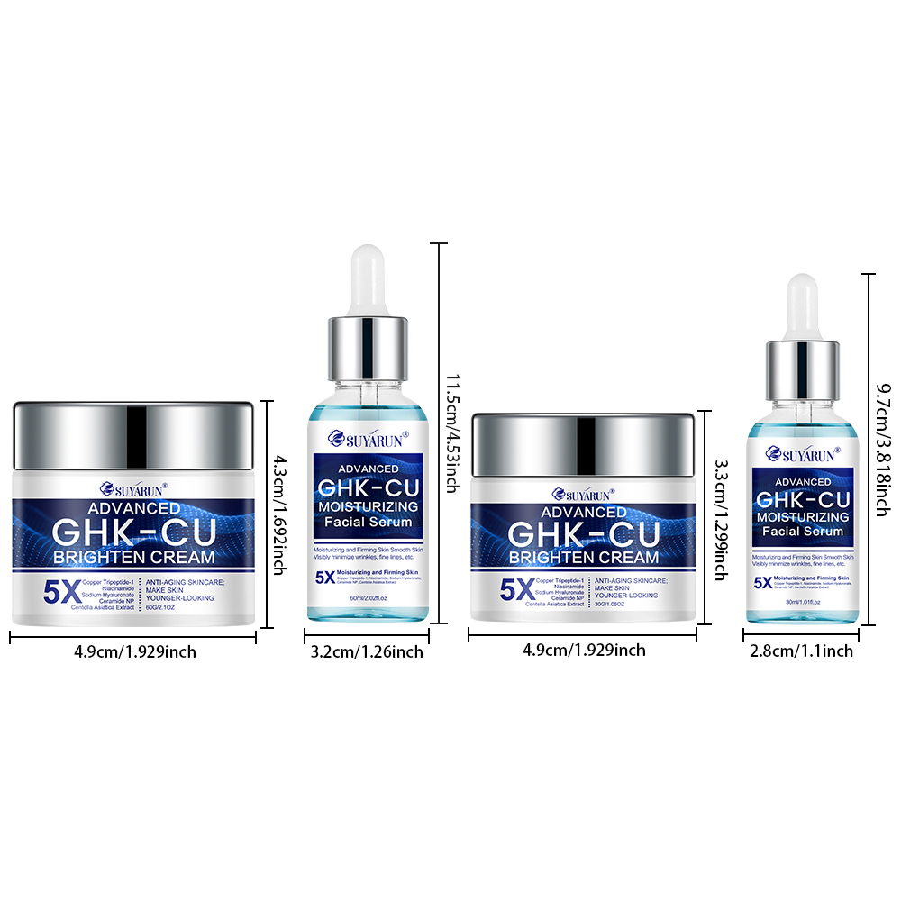SUYARUN GHK-CU Cream & Serum - - Silk Press Serum reseña y precio