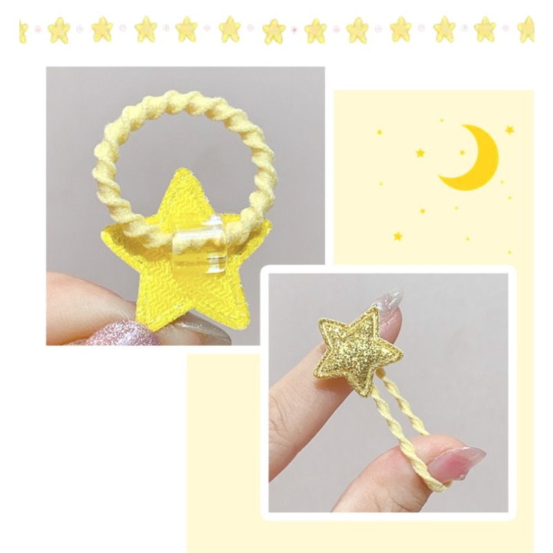 14pcs Hair Ties Cute Glitter H - Hair Care For 5 Year Old Girl reseña y precio