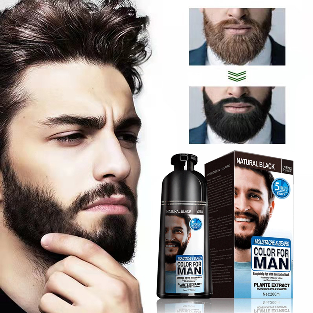 200ML Permanent Beard Dye Sham - Hair Care Garnier reseña y precio