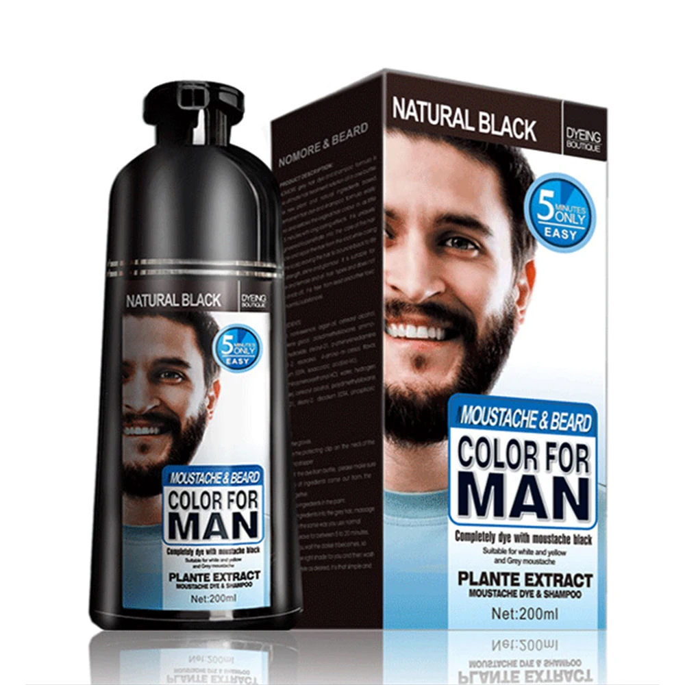 200ML Permanent Beard Dye Sham - Hair Care Garnier reseña y precio