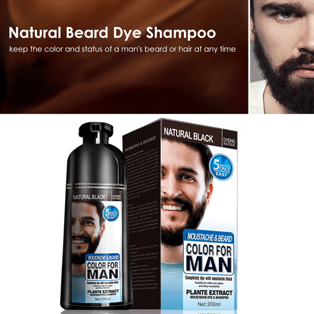 200ML Permanent Beard Dye Sham - Hair Care Garnier reseña y precio