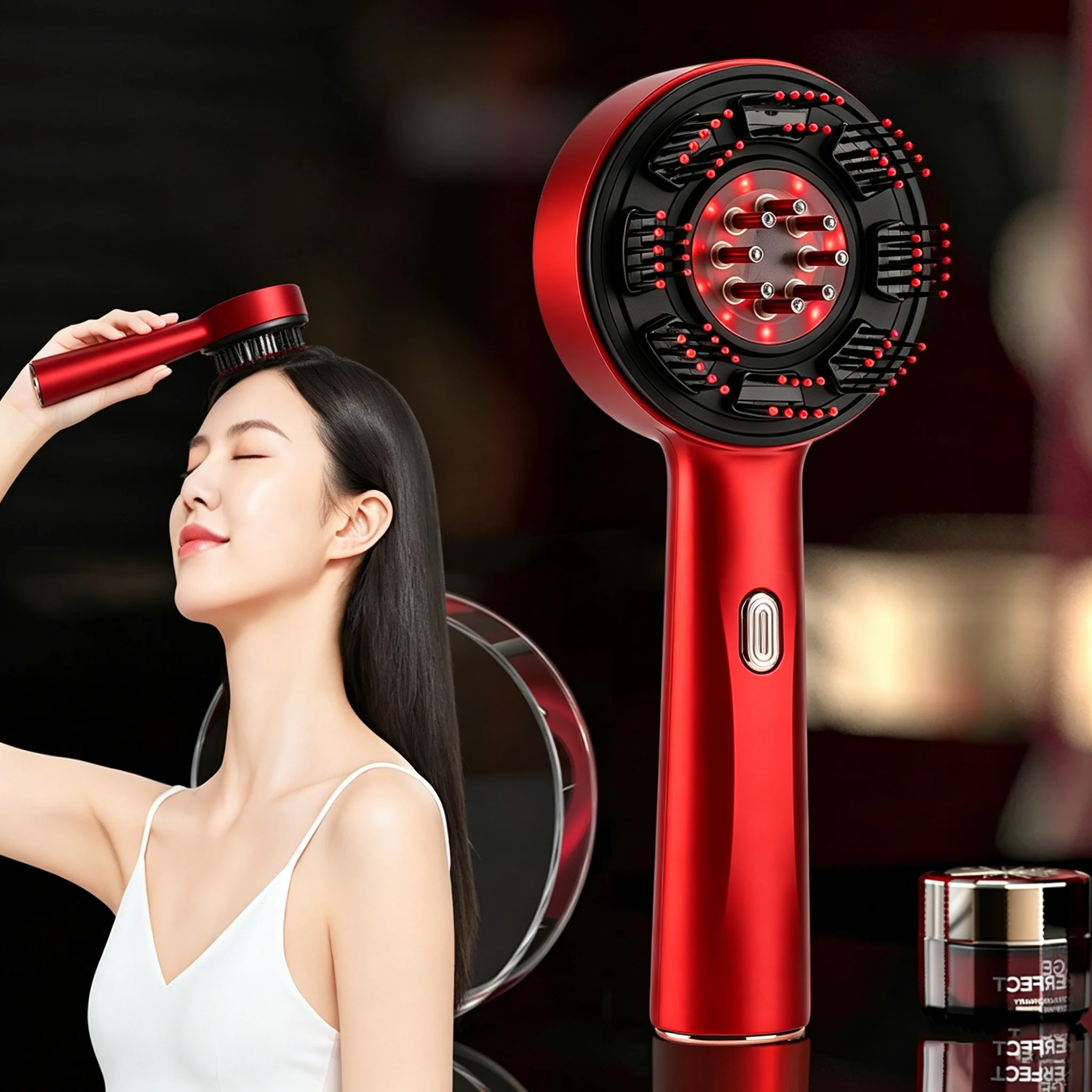 Electric Massage Comb Portable - Hair Care Essence reseña y precio
