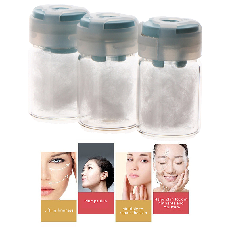 5 Bottles Pure Collagen Ball N - Silk Press Serum reseña y precio