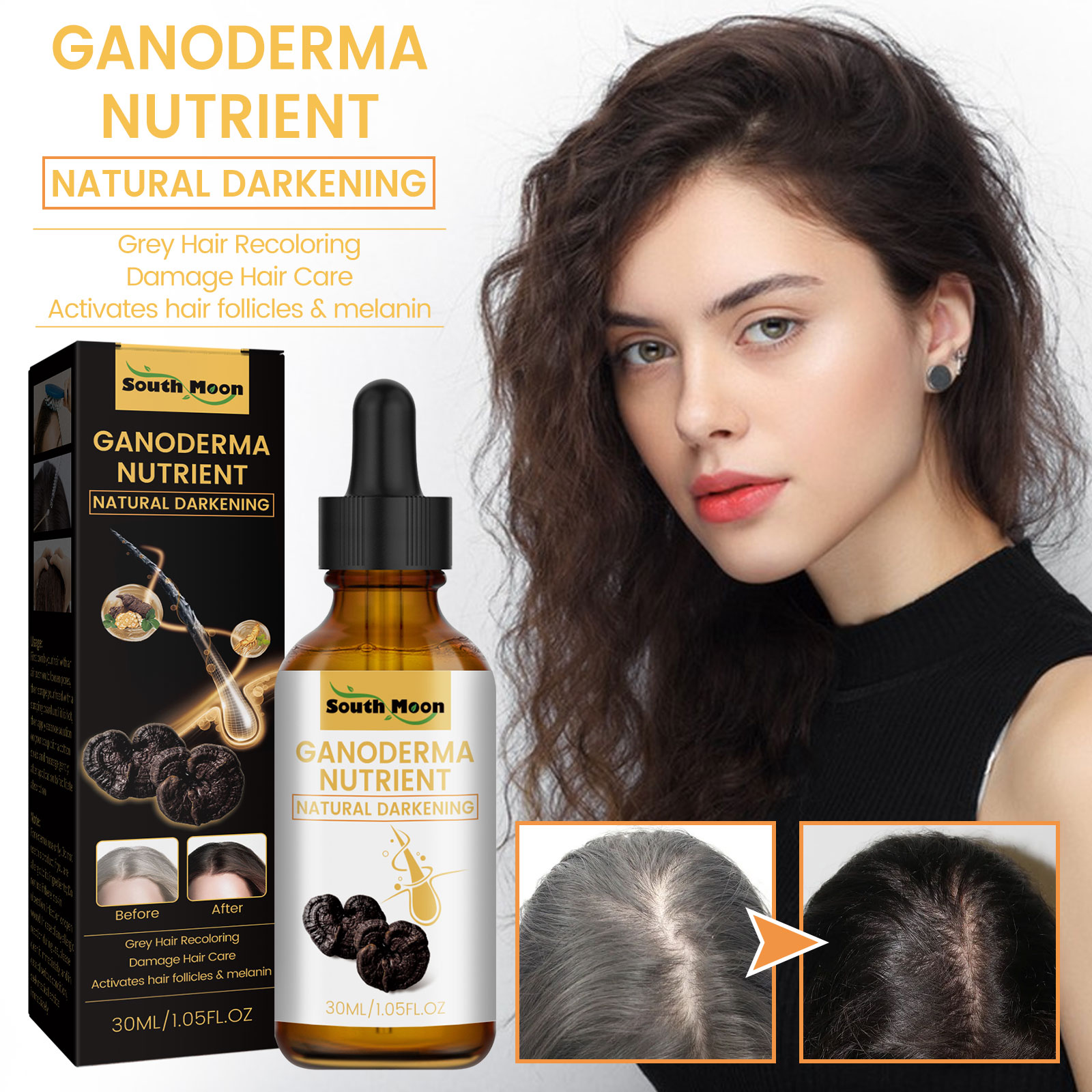 Reying Hair, Hair Darkening ,  - Hair Care Garnier reseña y precio