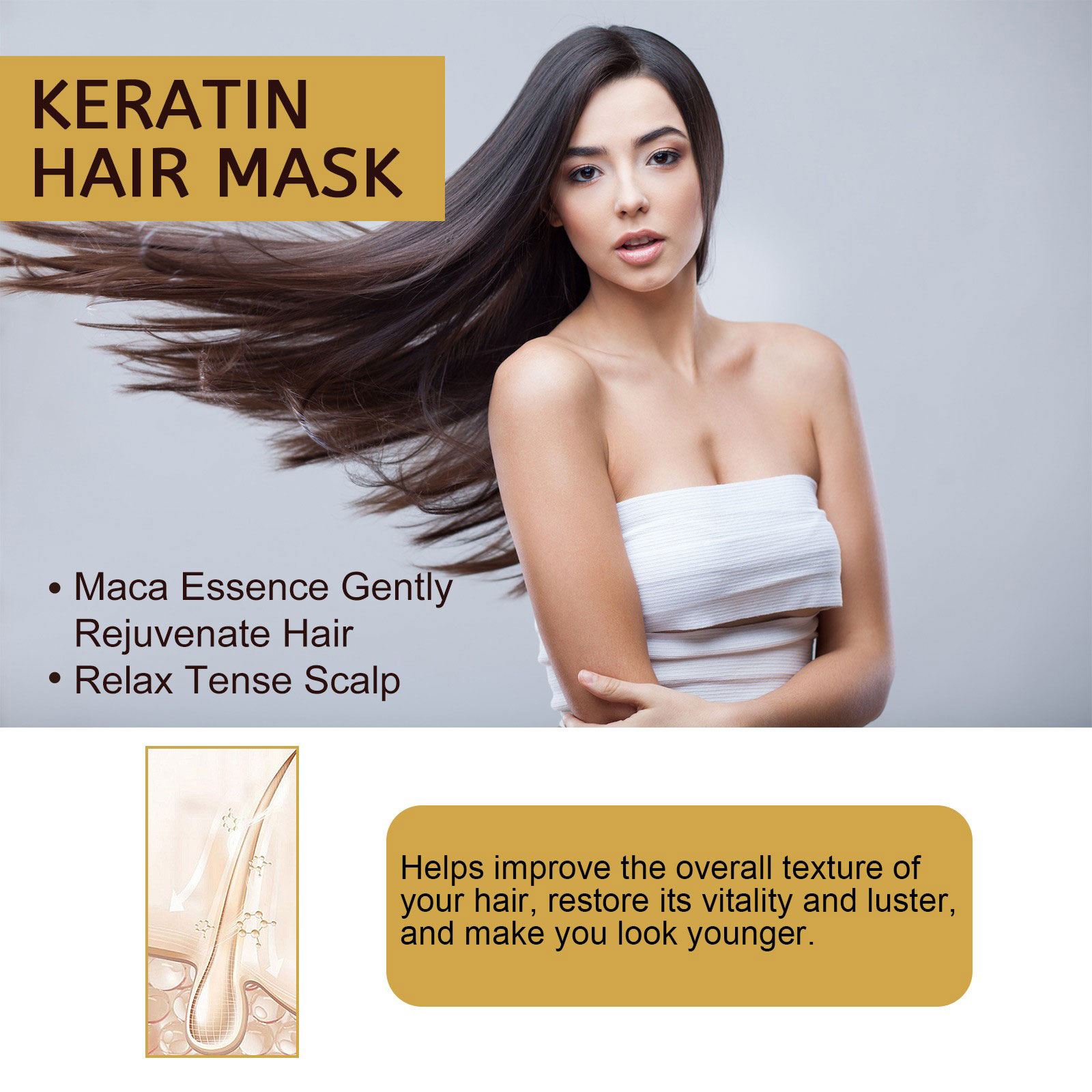LUNOON Hair Mask 100ml - Deep  - Deep Conditioner Mask reseña y precio
