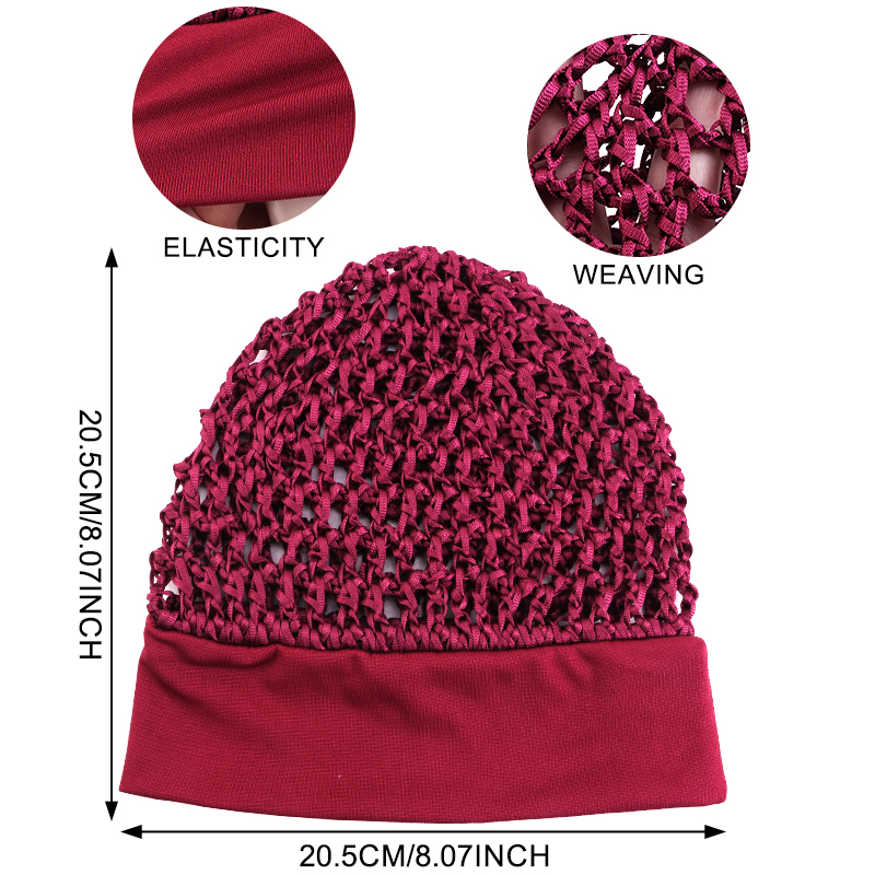 New Women Stretchy Hand Wide B - Hair Net Invisible reseña y precio