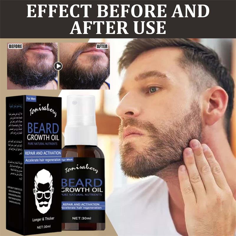 Beard Growth Oil Beard Wax Bal - Hair Care Essence reseña y precio