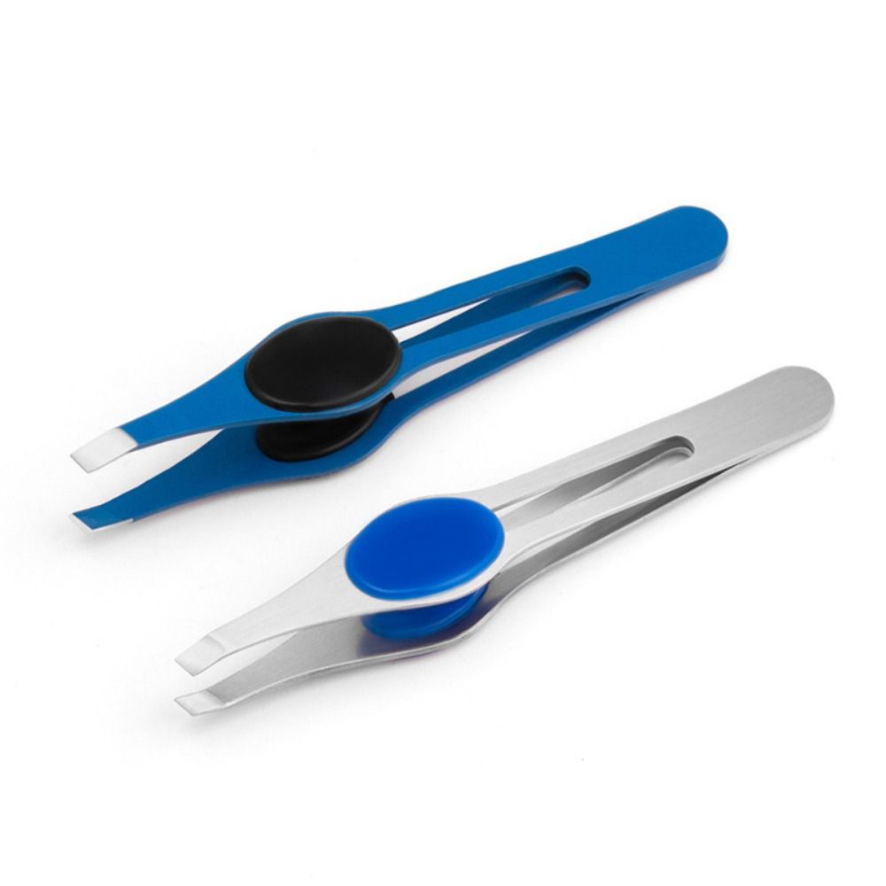 Stainless Steel Eyebrow Tweeze - Hair Care Tools reseña y precio