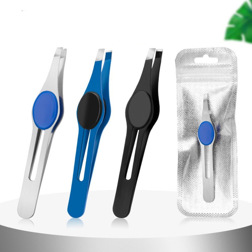 Stainless Steel Eyebrow Tweeze - Hair Care Tools reseña y precio