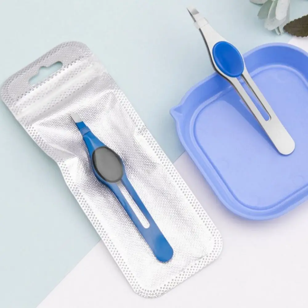 Stainless Steel Eyebrow Tweeze - Hair Care Tools reseña y precio