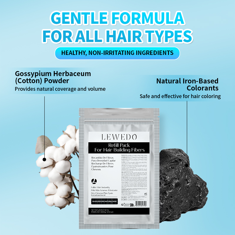 Hair Fibers Powder 100g Instan - Hair Care Salon reseña y precio