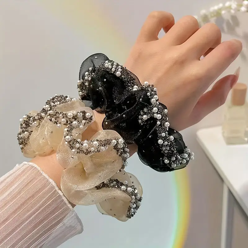 An elegant pearl and amphibole - Hair Net Invisible reseña y precio