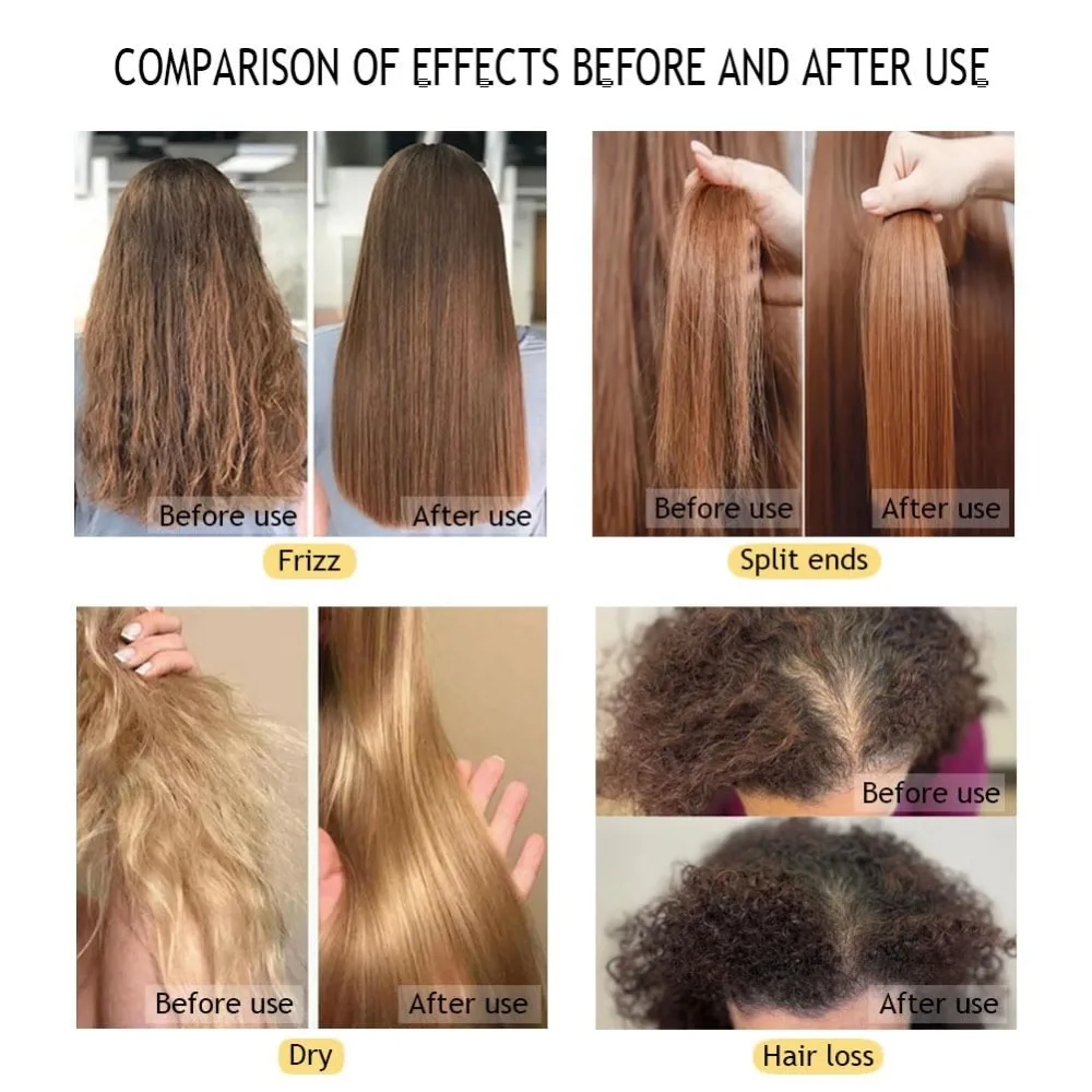 Keratin Argan Oil Hair Mask De - Deep Conditioner Mask reseña y precio