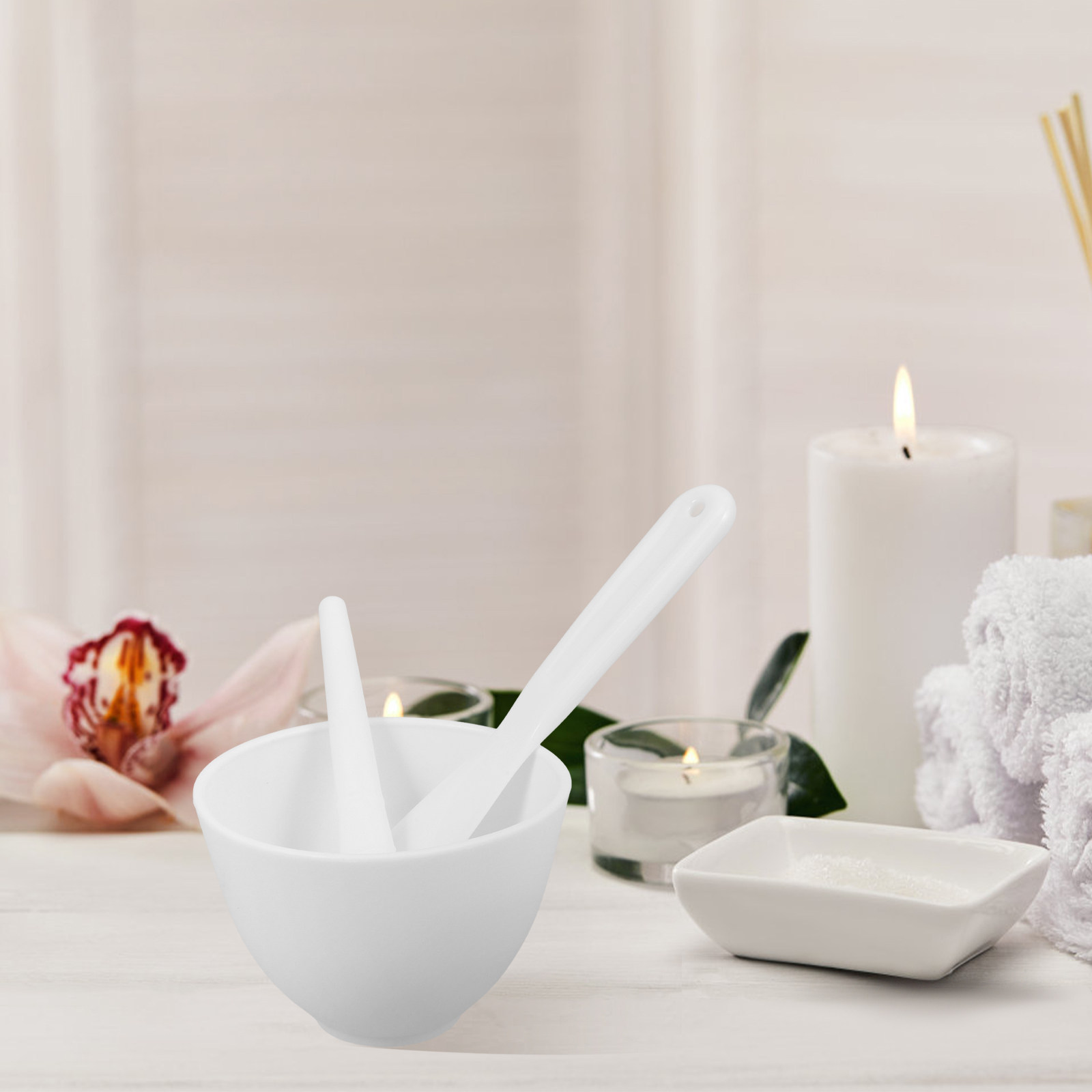 1Set Mask Mixing Bowl Silicone - Hair Care Tools reseña y precio