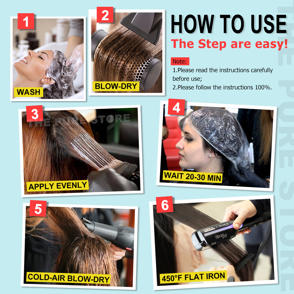 PURC 12% Keratin Smoothing Hai - Hair Care Salon reseña y precio