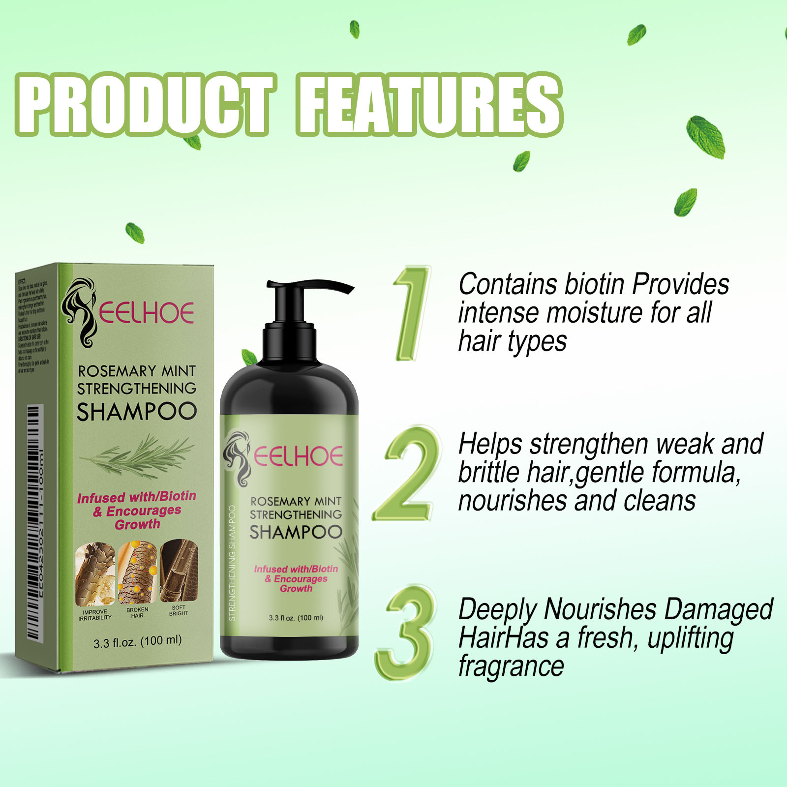 EELHOE Rosemary Straightening  - Hair Care Garnier reseña y precio
