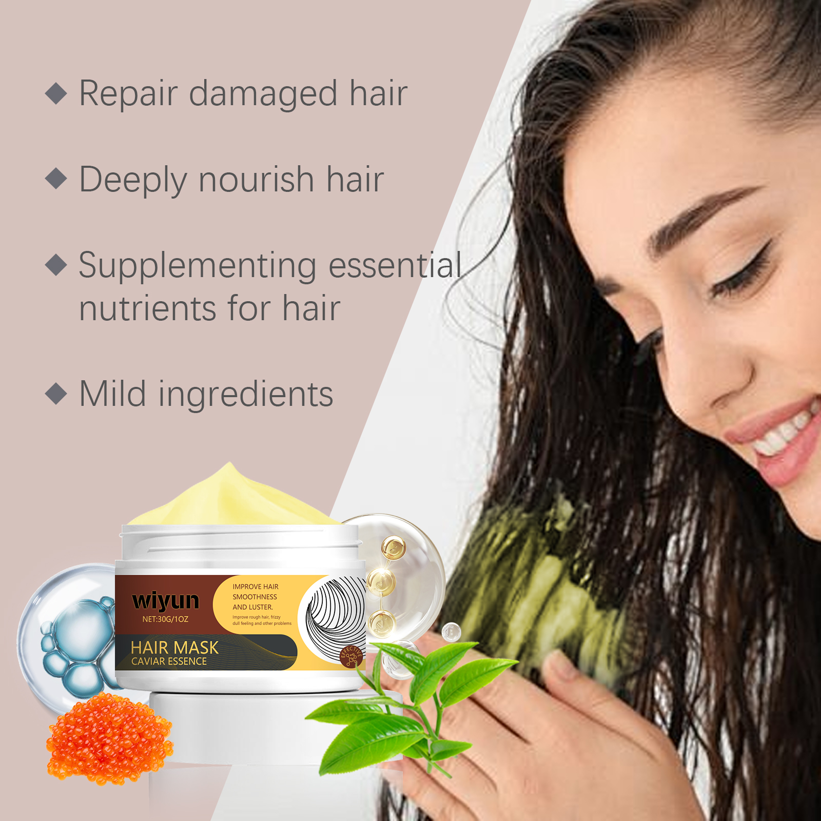 Collagen Hair Mask Deep Repair - Deep Conditioner Mask reseña y precio