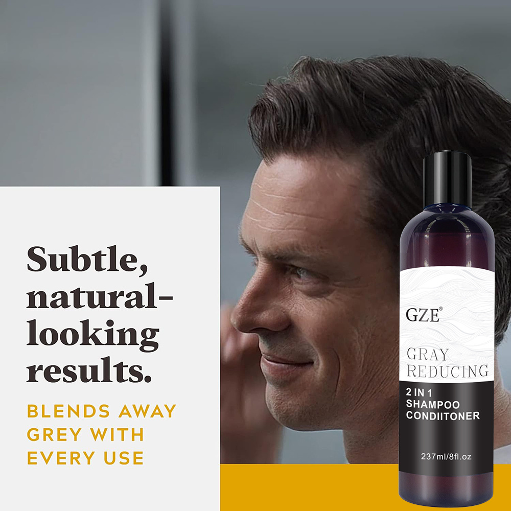 GZE Grey Reducing 2-In-1 Shamp - Hair Care Salon reseña y precio