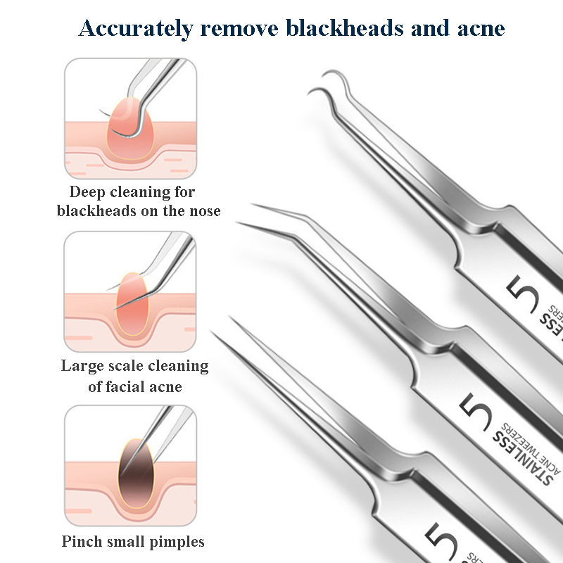 1Pcs Ingrown Hair Tweezers Acn - Hair Care Tools reseña y precio