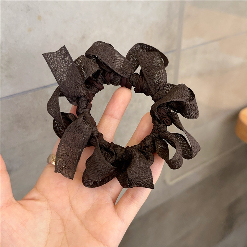 6 Pcs Women's Hair Scrunchies  - Hair Net Invisible reseña y precio
