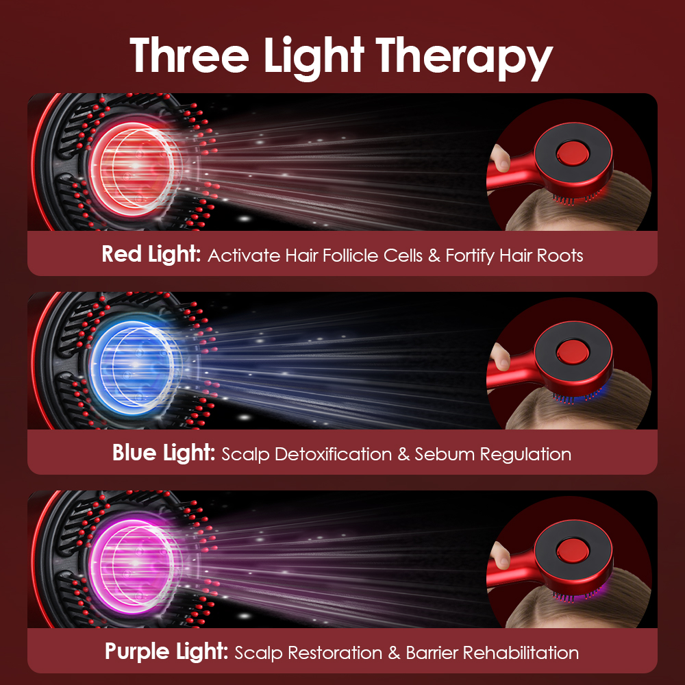 New Electric Head Massage Comb - Hair Care Essence reseña y precio