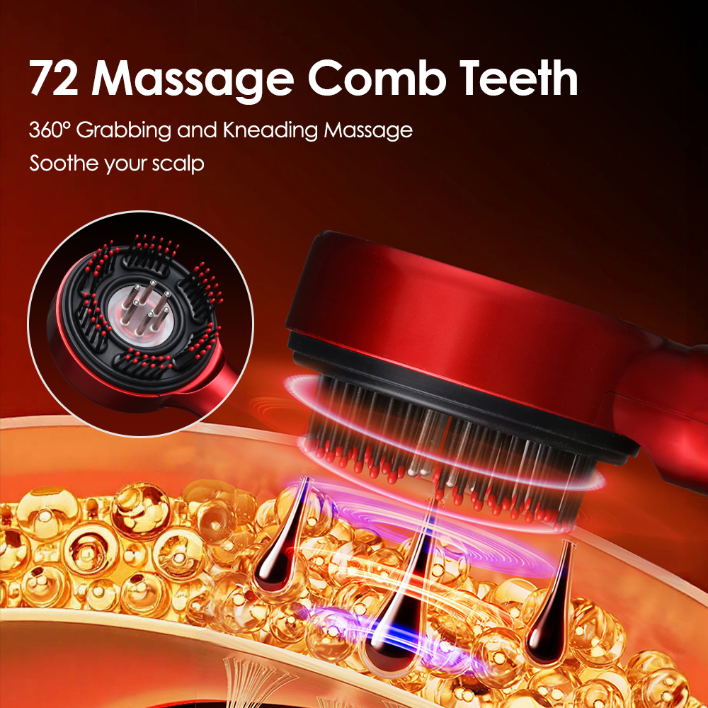 New Electric Head Massage Comb - Hair Care Essence reseña y precio