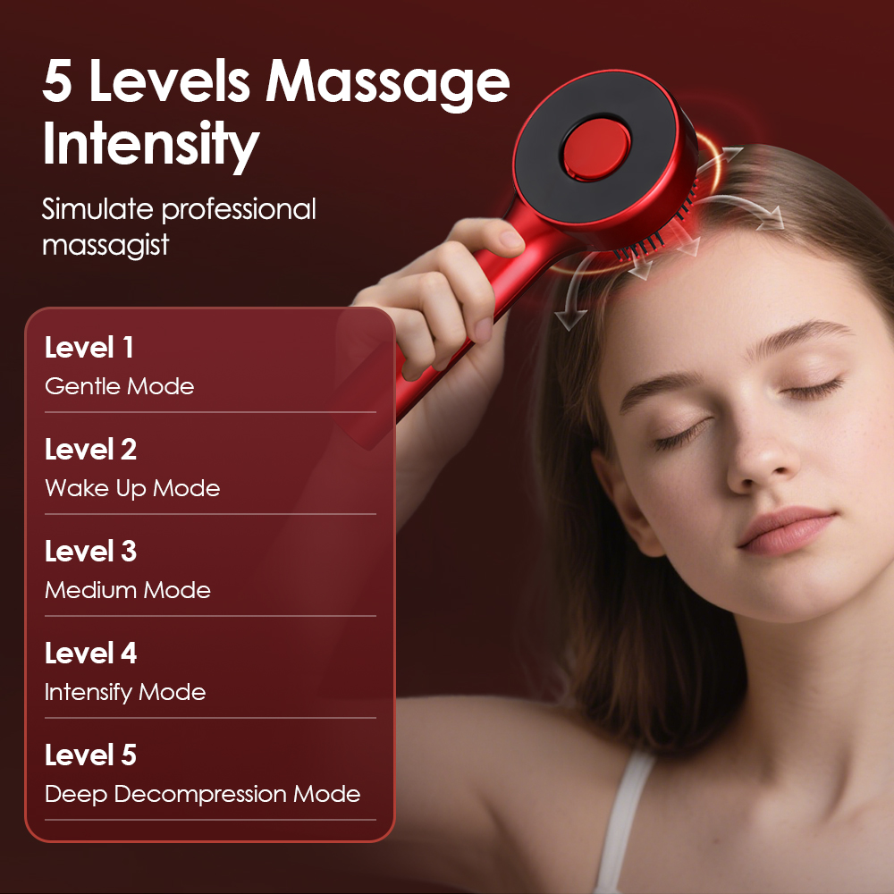 New Electric Head Massage Comb - Hair Care Essence reseña y precio